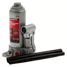 Домкрат гидравл. бутылочный, 4 т, Н 194-372 мм MATRIX  50754