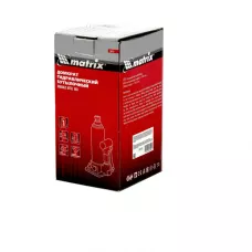 Домкрат гидравлический бутылочный, 2 т, h подъема 181-345 мм MATRIX 50761