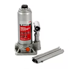 Домкрат гидравлический бутылочный, 4 т, h подъема 194-372 мм MATRIX 50763