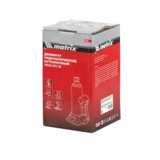 Домкрат гидравлический бутылочный, 5 т, h подъема 197-382 мм MATRIX 50764