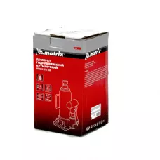 Домкрат гидравлический бутылочный, 10 т, h подъема 230-460 мм MATRIX 50767