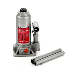 Домкрат гидравлический бутылочный, 3 т, h подъема 178-343 мм, в пластиковом кейсе MATRIX 50774