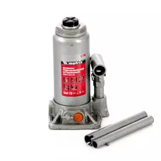 Домкрат гидравлический бутылочный, 5 т, h подъема 197-382 мм, в пластиковом кейсе MATRIX 50776