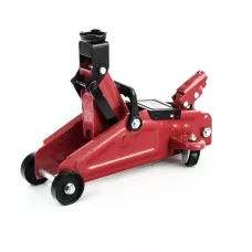 Домкрат гидравлический подкатной, 2 т, h подъема 140–285 мм, в пласт. кейсе, compact SPARTA 510084