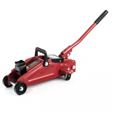 Домкрат гидравлический подкатной, 2 т, h подъема 140–285 мм, в пласт. кейсе, compact SPARTA 510084