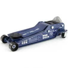 Домкрат гидравлический подкатной, быстрый подъем, 3.5т, Low Profile Quick, 100-565 мм, профессиональный Stels