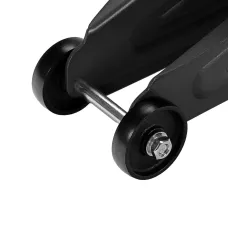 Домкрат гидравлический DENZEL подкатной с фиксатором, 2 т, 130-330 мм