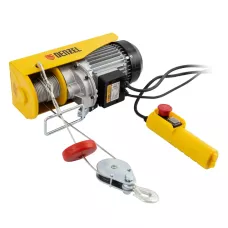 Тельфер электрический DENZEL TF-500, 0.5 т, 1020 Вт, высота 12 м, 10 м/мин