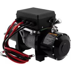 Лебедка автомобильная электрическая DENZEL LB- 2200, 2,2 т, 3,3 кВт, 12 В