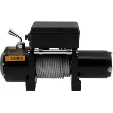 Лебедка автомобильная электрическая DENZEL LB- 2200, 2,2 т, 3,3 кВт, 12 В