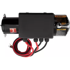 Лебедка автомобильная электрическая DENZEL LB- 2200, 2,2 т, 3,3 кВт, 12 В