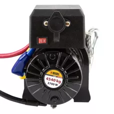 Лебедка автомобильная электрическая DENZEL LB-4000, 4.5 т, 3.7 кВт, 12В