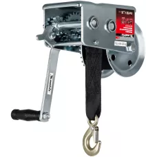 Лебедка шестеренчатая, тяга 0,8 т, ленточная MATRIX 522715