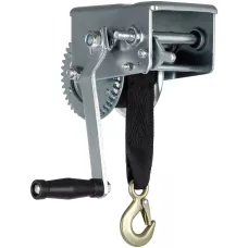 Лебедка шестеренчатая, тяга 0,8 т, ленточная MATRIX 522715