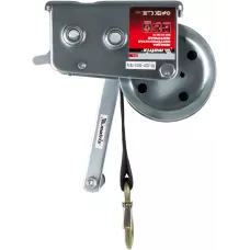 Лебедка шестеренчатая, тяга 0,8 т, ленточная MATRIX 522715