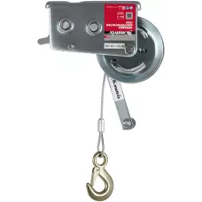 Лебедка шестеренчатая, тяга 0,8 т, тросовая MATRIX 522735