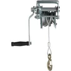 Лебедка шестеренчатая, тяга 0,8 т, тросовая MATRIX 522735