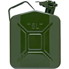 Канистра для ГСМ, металлическая, 5 литров Stels