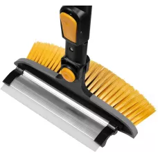 Щетка-сметка со скребком DENZEL телескоп, поворотная голова, водосгон 950-1320 мм