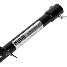 Шнек для грунта DENZEL ER-100, диаметр 100 мм, длина 800 мм,соединение 20 мм, съемный нож