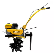 Мотоблок DENZEL DPT-170SB, 7 л.с., ремен.сцеп, фрез 3х4, ШОМ, без колес, передачи 2В/1Н