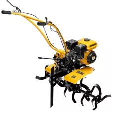 Мотоблок DENZEL DPT-270SB, 7 л.с., ремен.сцеп, фрез 3х4, ШОМ, без колес, передачи 2В/1Н