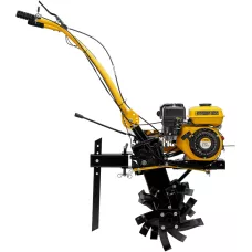 Мотоблок DENZEL DPT-270SB, 7 л.с., ремен.сцеп, фрез 3х4, ШОМ, без колес, передачи 2В/1Н