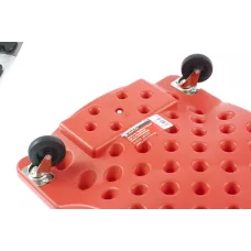 Лежак ремонтный на шести колесах, 1000 х 475 х 128 мм MATRIX 567485