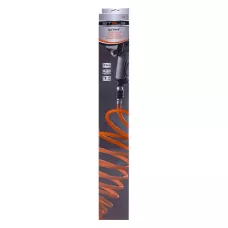 Шланг спиральный воздушный 8 х 12 мм, 18 бар, с быстросъемными соединениями, 15 м Stels