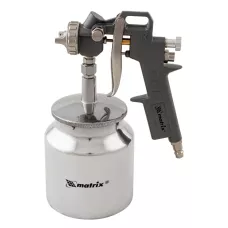 Краскораспылитель пневматический с нижним бачком V 0,75 л MATRIX 57317