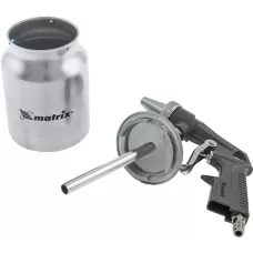 Пистолет пескоструйный с нижним бачком, пневматический MATRIX 57326