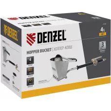 Хоппер-ковш DENZEL HB1, 4 л, 350 л/мин