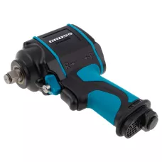 Гайковёрт пневматический ударный GROSS G985, 1/2", Twin Hammer, 610 Нм, 9000 об/мин, композитный 57440