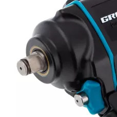 Гайковёрт пневматический ударный GROSS G985, 1/2", Twin Hammer, 610 Нм, 9000 об/мин, композитный 57440