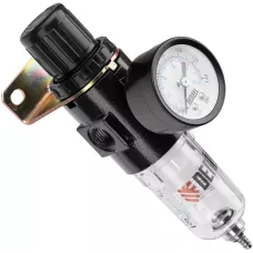 Фильтр-регулятор DENZEL FR1500, 10 бар, 1500 л/мин, 1/4"