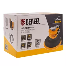 Эксцентриковая шлифовальная машина DENZEL EPG150, 150 мм, 10000 об/мин, 5 мм, 160 л/мин
