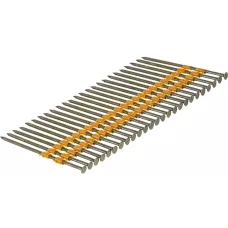 Гвозди DENZEL для пнев. нейлера (крашен.), длина - 90 мм, диам. - 3,05 мм, 2000 шт.