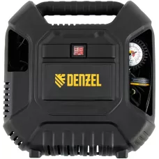 Компрессор воздушный DENZEL DL1100, 1.1 кВт, 180 л/мин, с набором аксессуаров
