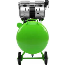 Компрессор безмаслянный малошумный МБ 2250/100, 2250 Вт, 100л, 400 л/мин// Сибртех