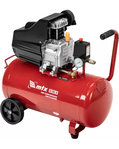 Компрессор воздушный DC1500L/50, 1,5 кВт, 50 л, 210 л/мин MTX
