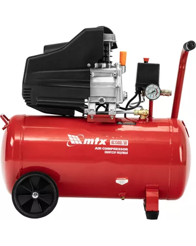 Компрессор воздушный DC1500L/50, 1,5 кВт, 50 л, 210 л/мин MTX