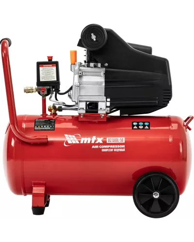 Компрессор воздушный DC1500L/50, 1,5 кВт, 50 л, 210 л/мин MTX