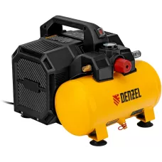 Компрессор DENZEL DLS750/6 безмасляный малошумный 750 Вт, 140 л/мин,ресивер 6 л