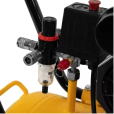 Компрессор безмасляный, малошумный DENZEL DLS 1800/100,1800 Вт, 3x600, 100 л, 345 л/мин