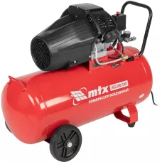 Компрессор воздушный КК-2200/100, 2,2 кВт, 350 л/мин, 100 л, прямой привод, масляный MTX