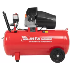Компрессор воздушный КК-2200/100, 2,2 кВт, 350 л/мин, 100 л, прямой привод, масляный MTX