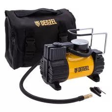 Автомобильный компрессор DENZEL AC-37, 12В, 7 атм, 37 л/мин, предохранитель