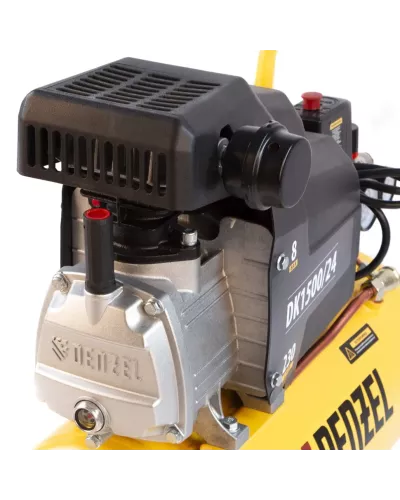 Компрессор воздушный DK1500/24, Х-PRO 1.5 кВт, 230 л/мин, 24 л Denzel