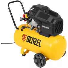 Компрессор воздушный DENZEL X-PRO DKV2200/50, 2.2 кВт, 400 л/мин, 50 л