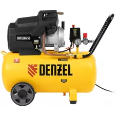 Компрессор воздушный DENZEL X-PRO DKV2200/50, 2.2 кВт, 400 л/мин, 50 л